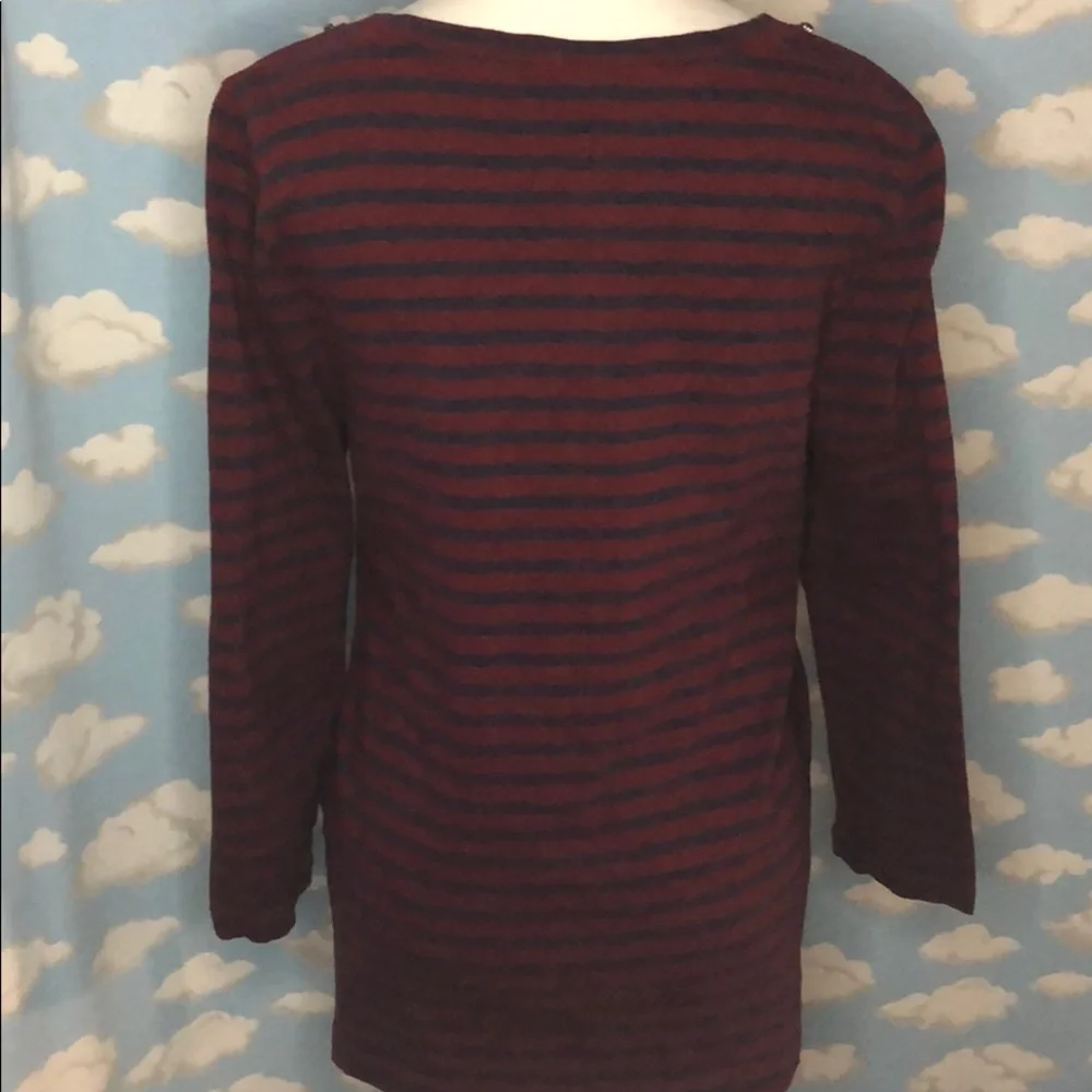 J. Crew crew burgundy